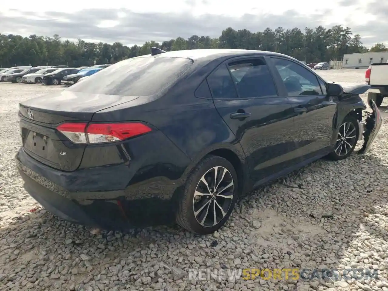 4 Photograph of a damaged car 5YFEPRAE2LP065474 TOYOTA COROLLA 2020