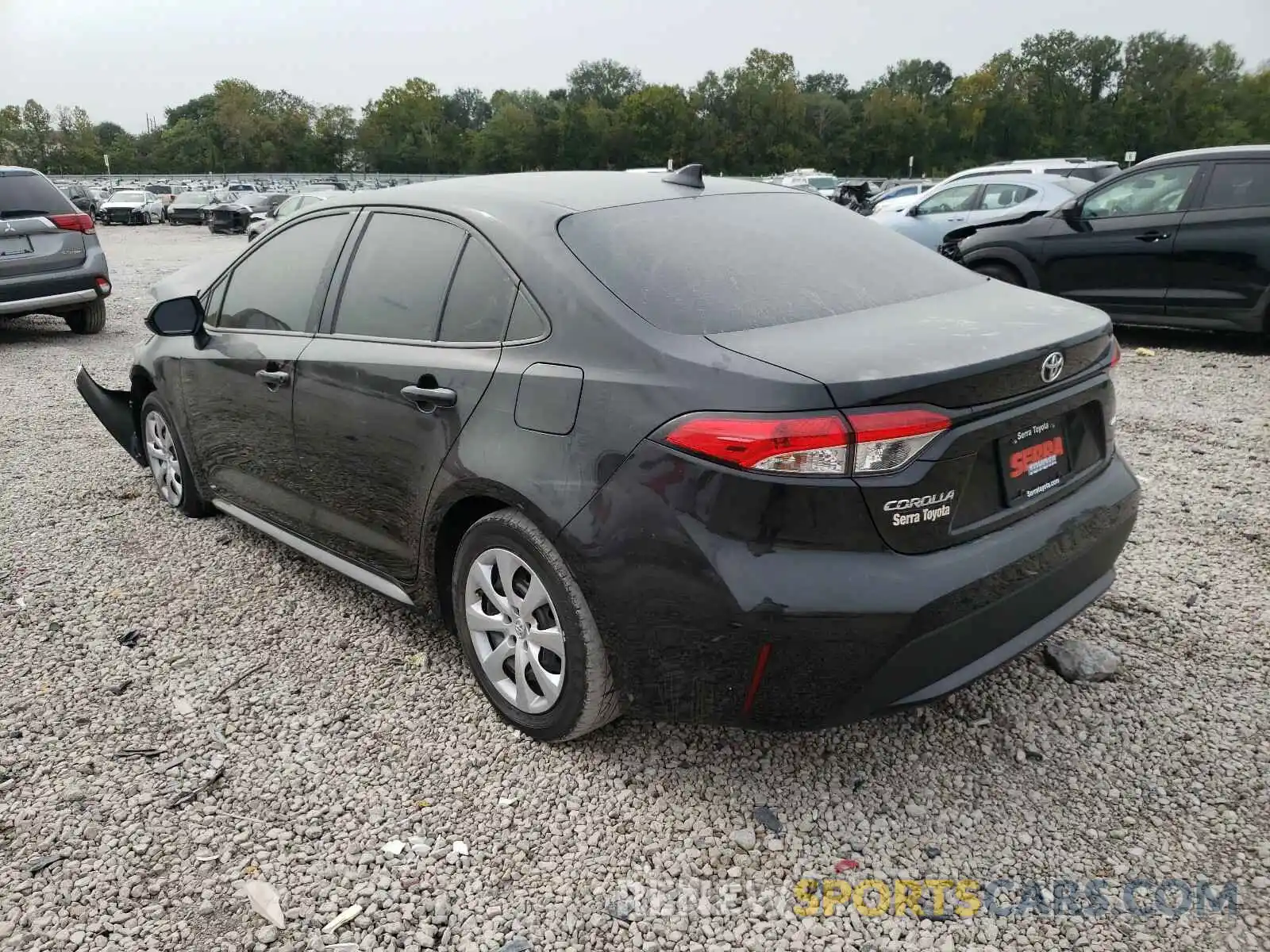 3 Photograph of a damaged car 5YFEPRAE2LP065717 TOYOTA COROLLA 2020