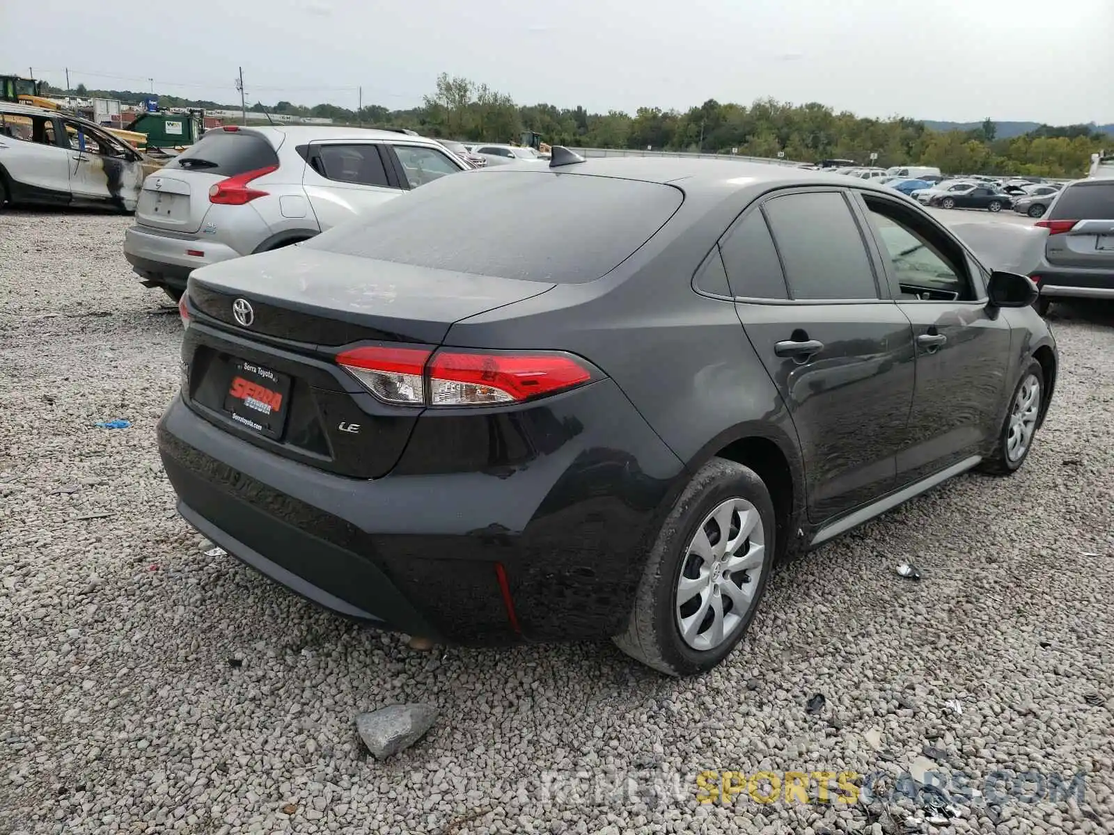 4 Photograph of a damaged car 5YFEPRAE2LP065717 TOYOTA COROLLA 2020