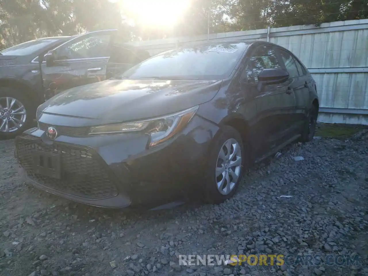 2 Photograph of a damaged car 5YFEPRAE2LP065801 TOYOTA COROLLA 2020