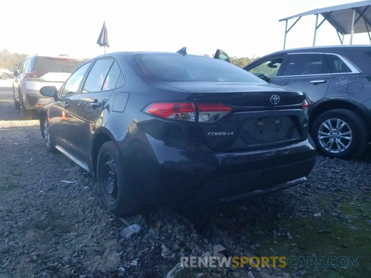 3 Photograph of a damaged car 5YFEPRAE2LP065801 TOYOTA COROLLA 2020