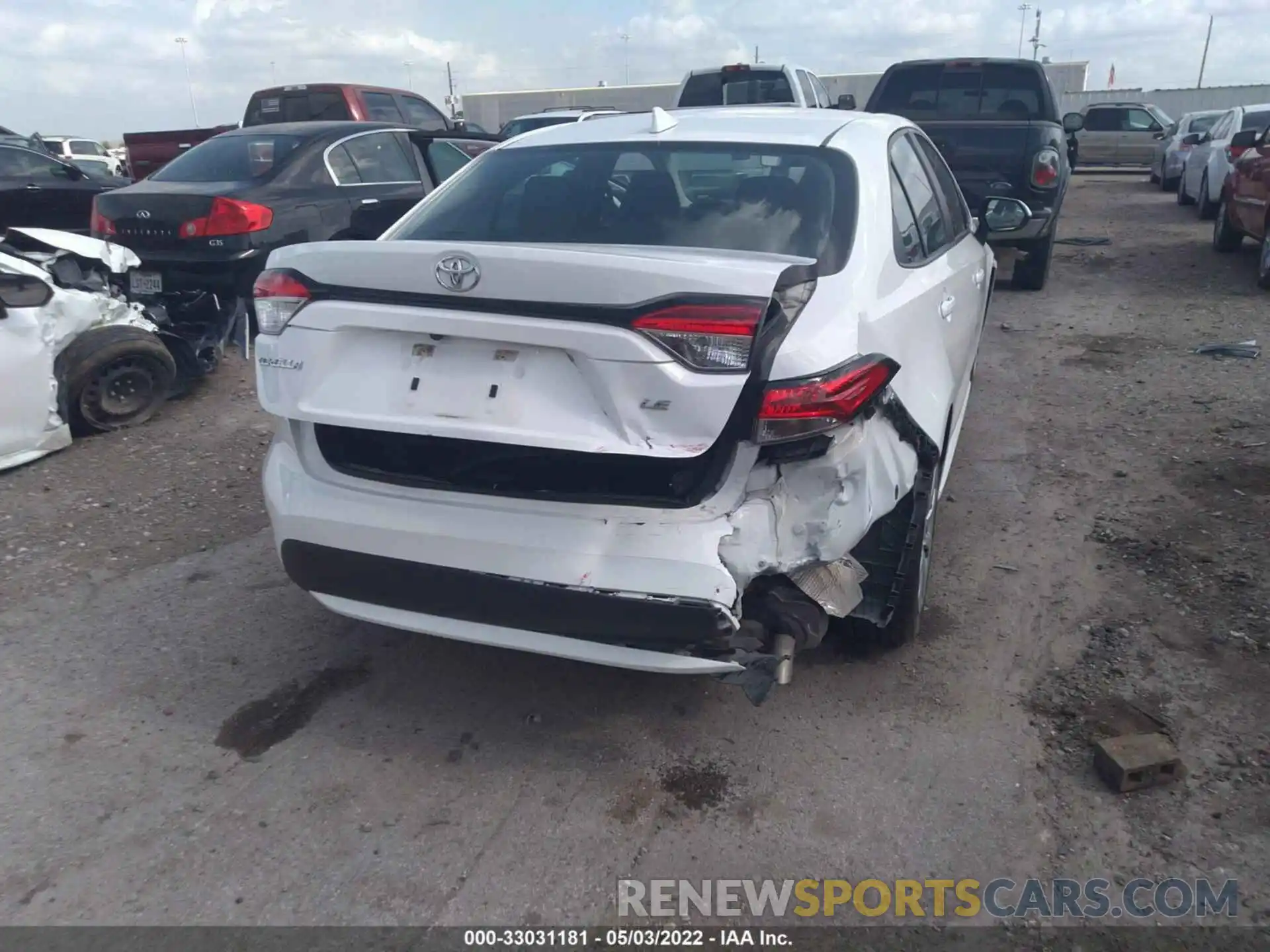 6 Photograph of a damaged car 5YFEPRAE2LP066267 TOYOTA COROLLA 2020