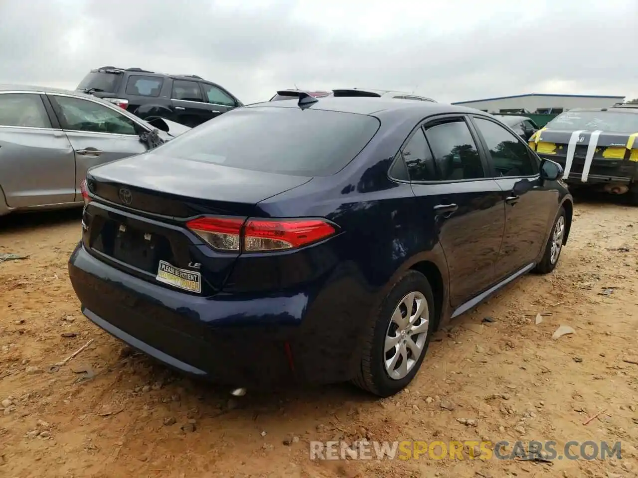 4 Photograph of a damaged car 5YFEPRAE2LP066446 TOYOTA COROLLA 2020