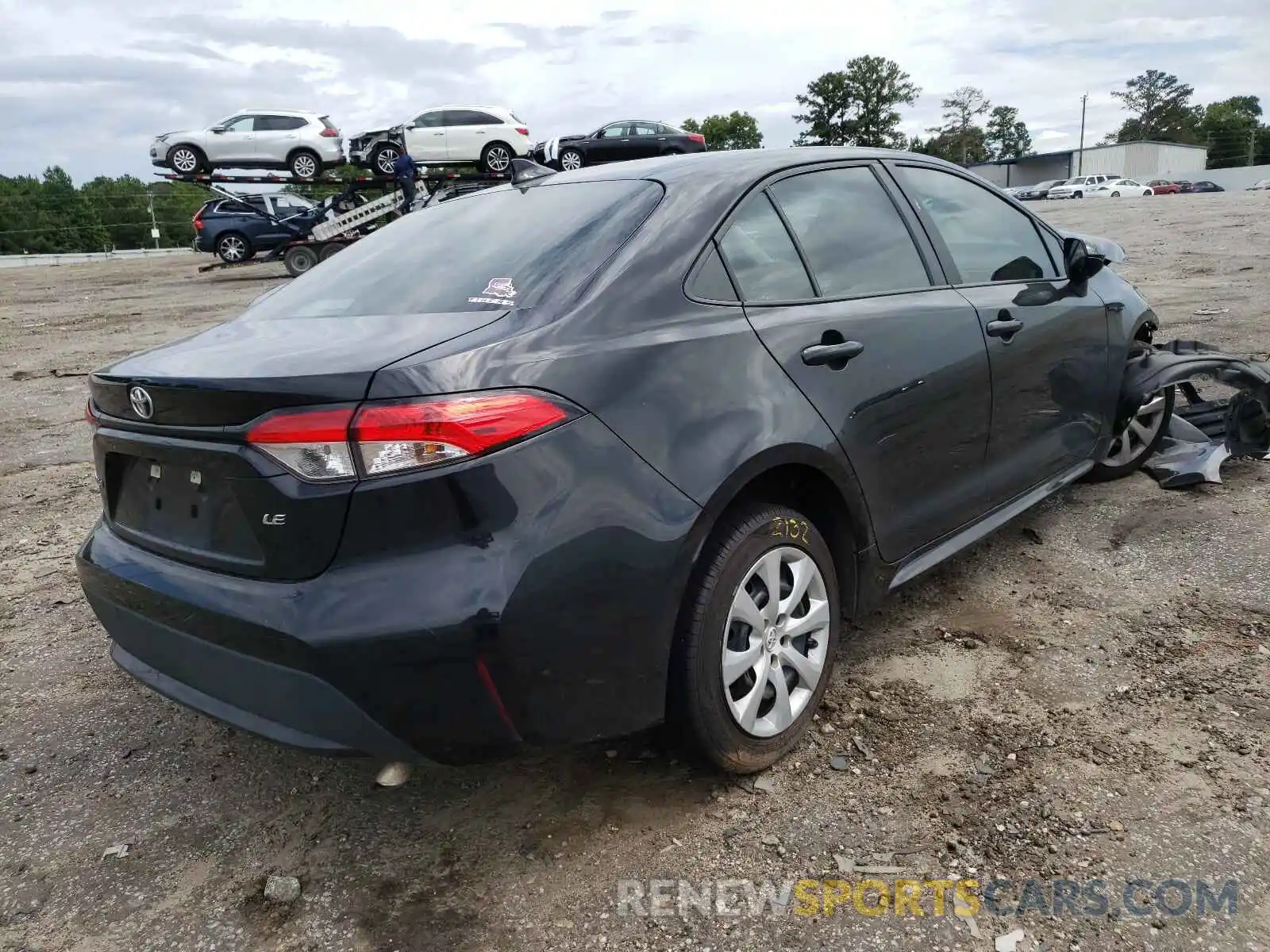 4 Photograph of a damaged car 5YFEPRAE2LP066981 TOYOTA COROLLA 2020