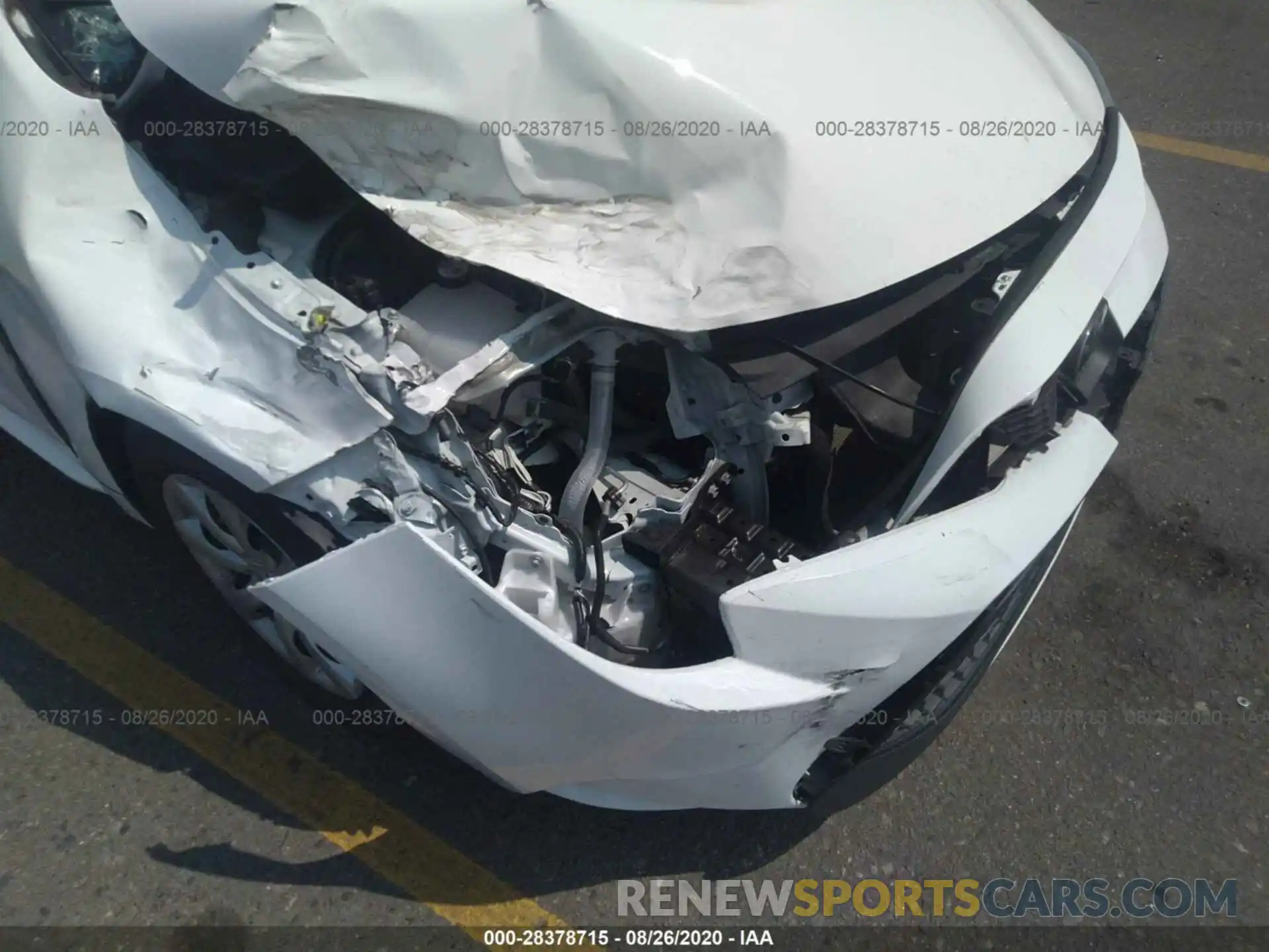 6 Photograph of a damaged car 5YFEPRAE2LP067015 TOYOTA COROLLA 2020