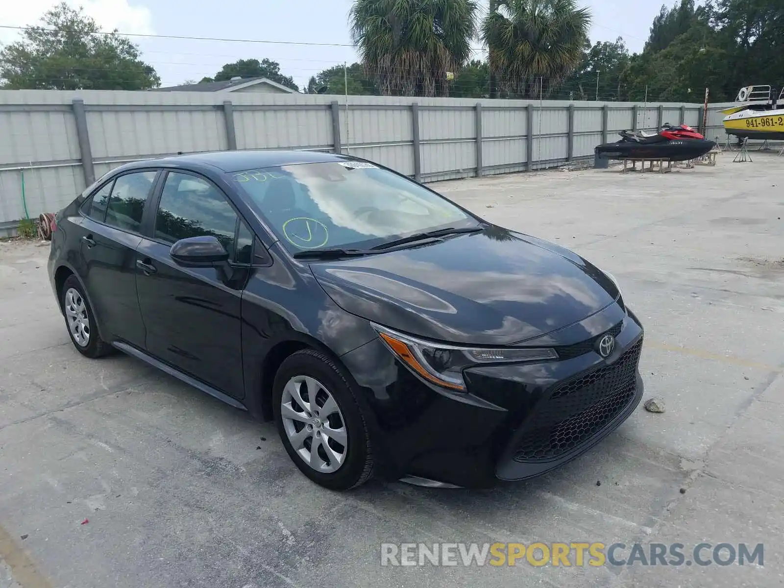 1 Photograph of a damaged car 5YFEPRAE2LP067340 TOYOTA COROLLA 2020