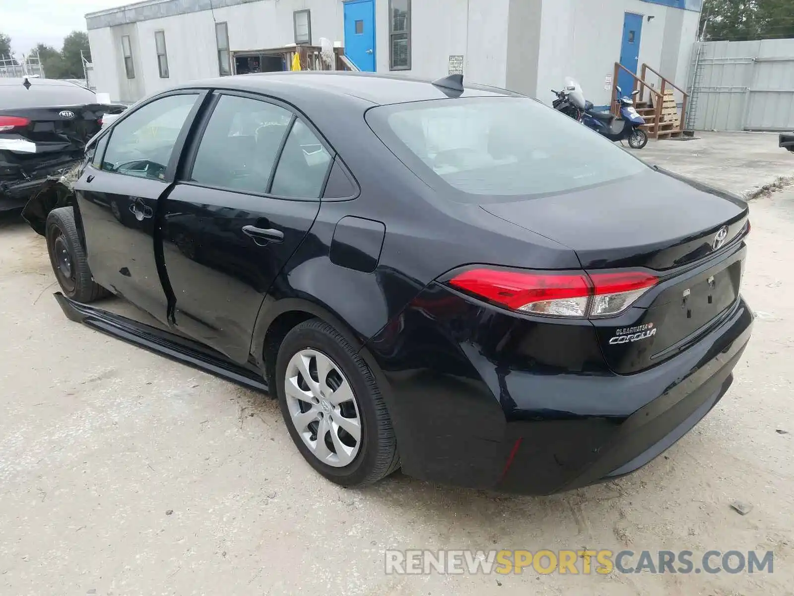 3 Photograph of a damaged car 5YFEPRAE2LP068004 TOYOTA COROLLA 2020