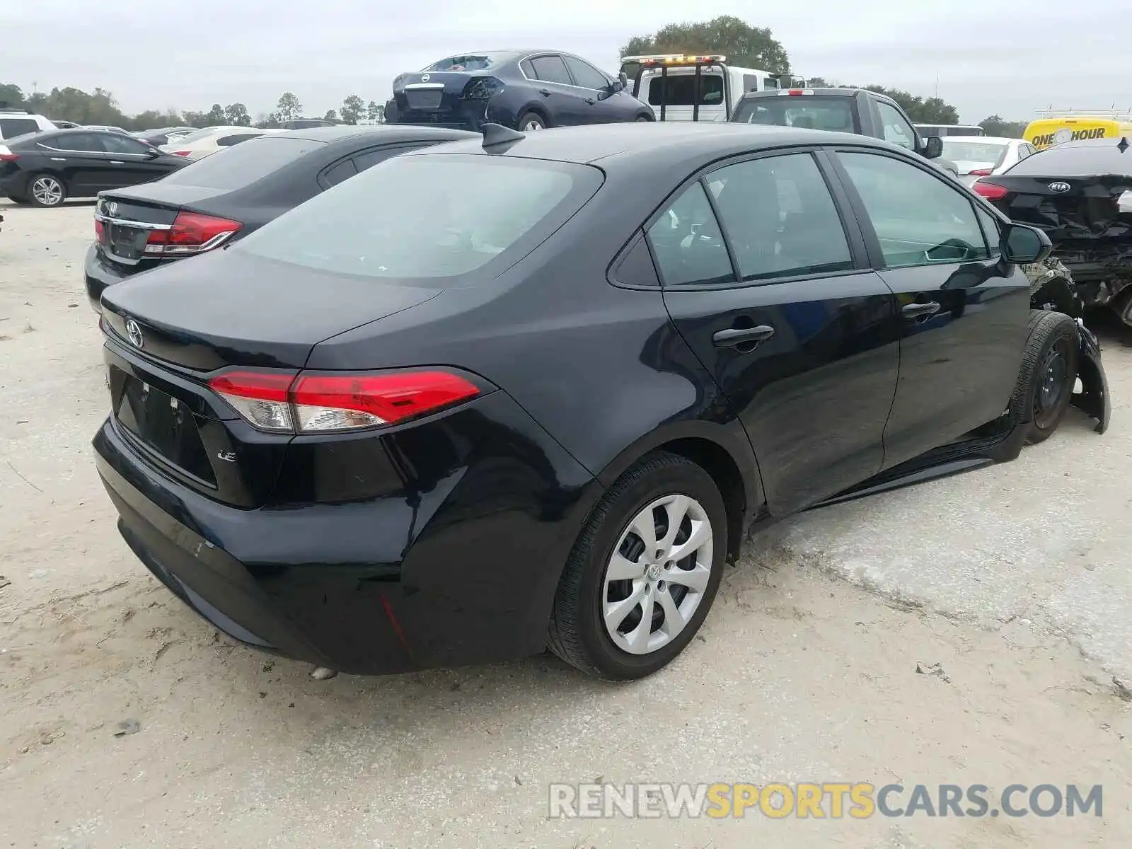 4 Photograph of a damaged car 5YFEPRAE2LP068004 TOYOTA COROLLA 2020