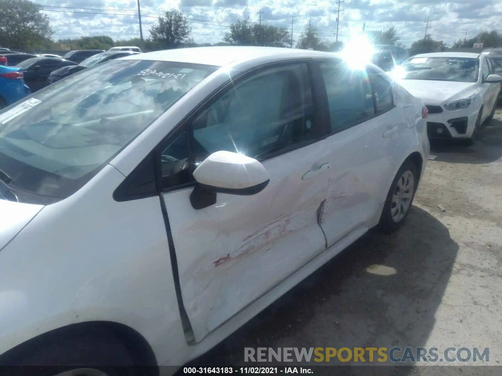 6 Photograph of a damaged car 5YFEPRAE2LP068049 TOYOTA COROLLA 2020