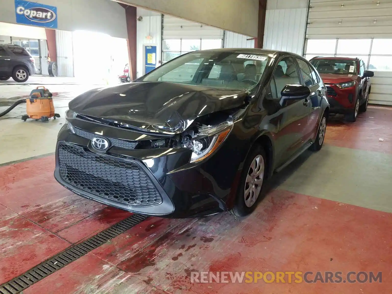 2 Photograph of a damaged car 5YFEPRAE2LP068407 TOYOTA COROLLA 2020