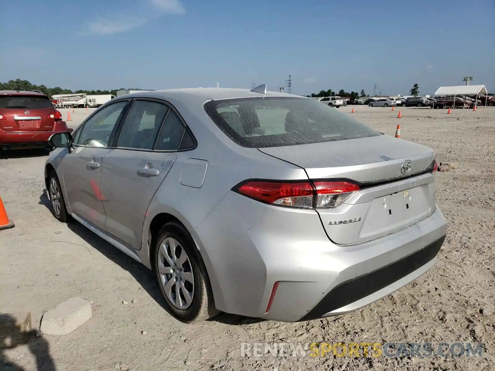 3 Photograph of a damaged car 5YFEPRAE2LP069217 TOYOTA COROLLA 2020