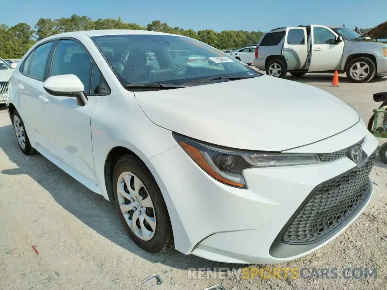 1 Photograph of a damaged car 5YFEPRAE2LP071310 TOYOTA COROLLA 2020