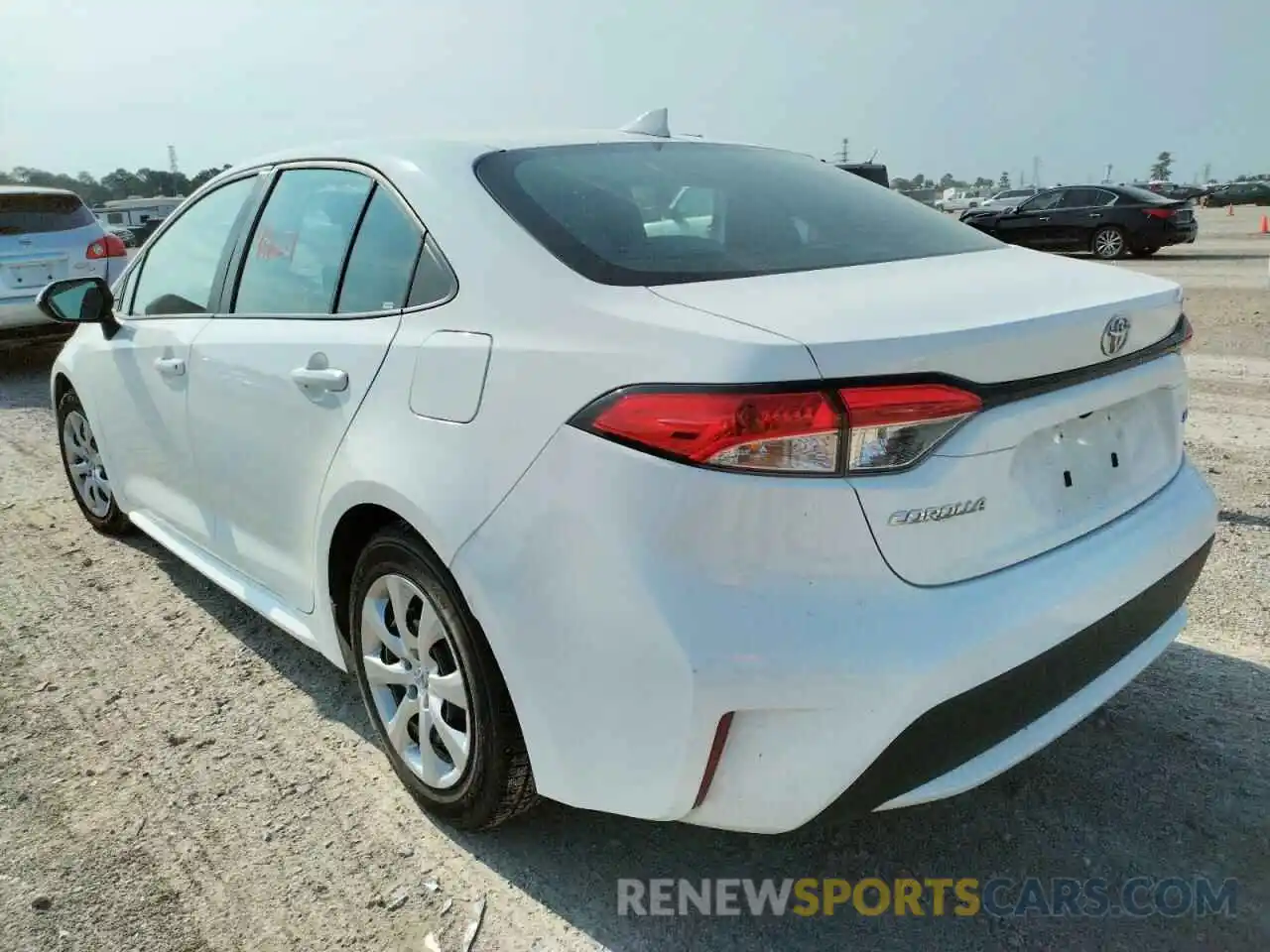 3 Photograph of a damaged car 5YFEPRAE2LP071310 TOYOTA COROLLA 2020