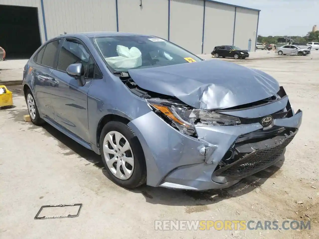 1 Photograph of a damaged car 5YFEPRAE2LP071601 TOYOTA COROLLA 2020