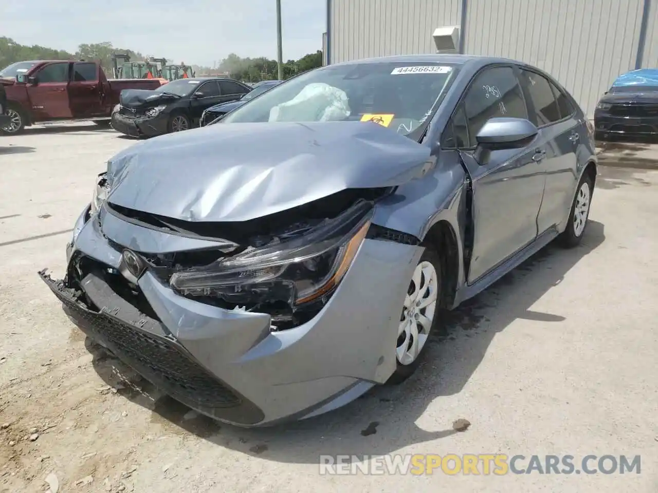 2 Photograph of a damaged car 5YFEPRAE2LP071601 TOYOTA COROLLA 2020