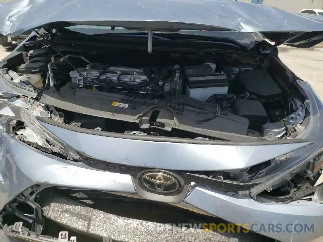 7 Photograph of a damaged car 5YFEPRAE2LP071601 TOYOTA COROLLA 2020