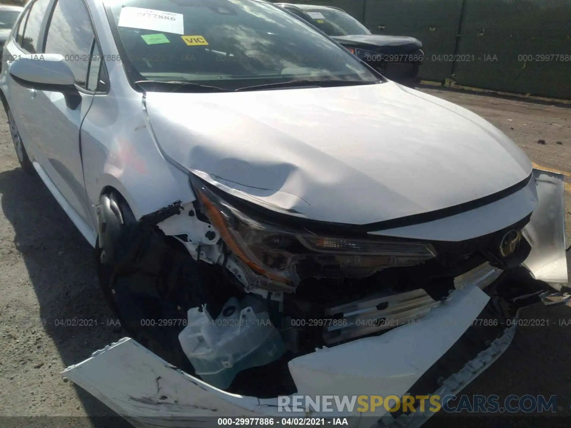 6 Фотография поврежденного автомобиля 5YFEPRAE2LP072330 TOYOTA COROLLA 2020