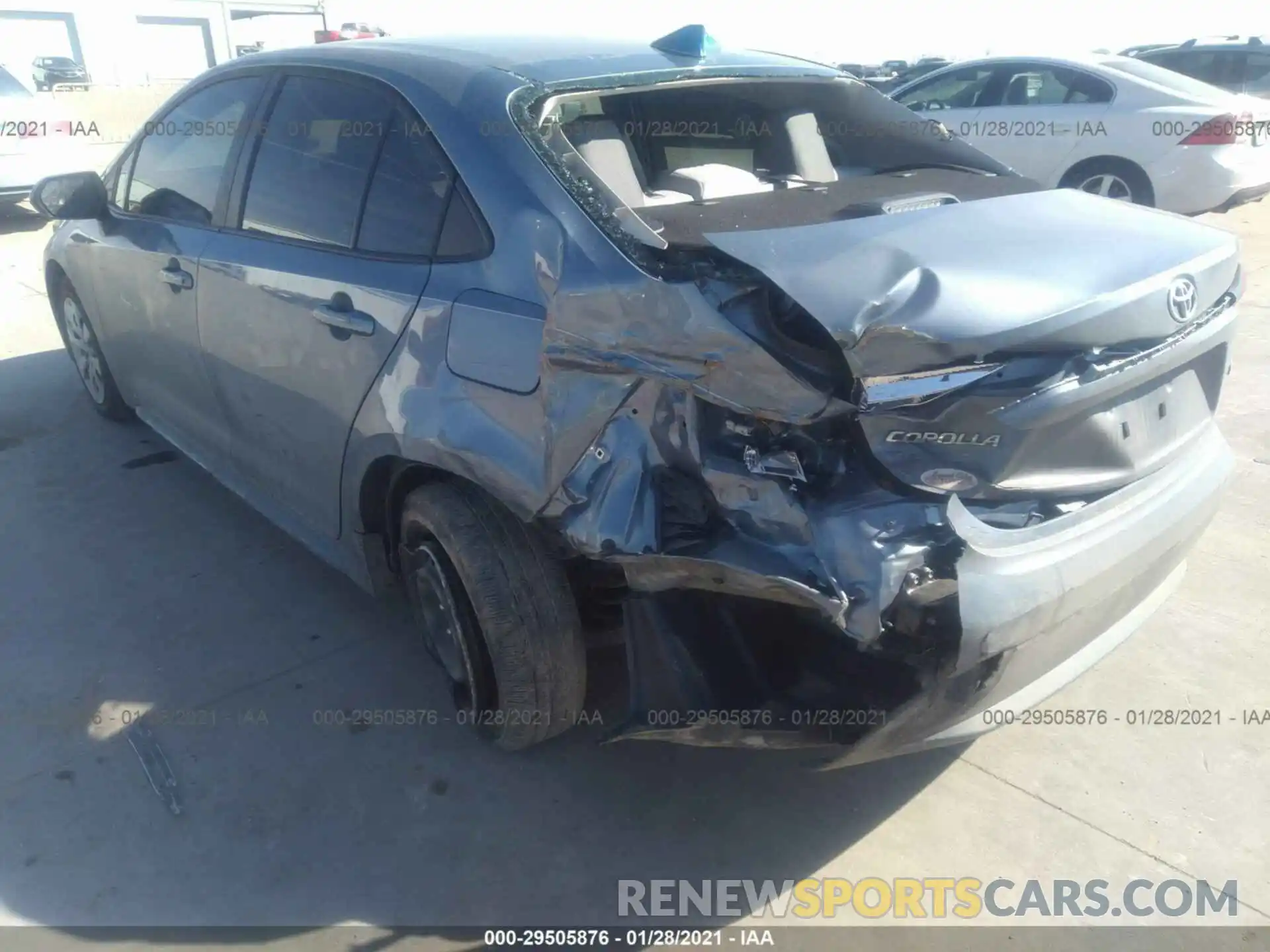 6 Photograph of a damaged car 5YFEPRAE2LP072442 TOYOTA COROLLA 2020