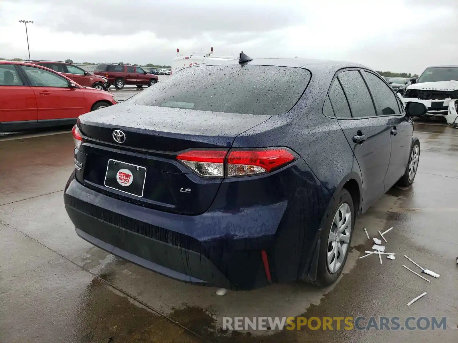 4 Photograph of a damaged car 5YFEPRAE2LP073381 TOYOTA COROLLA 2020