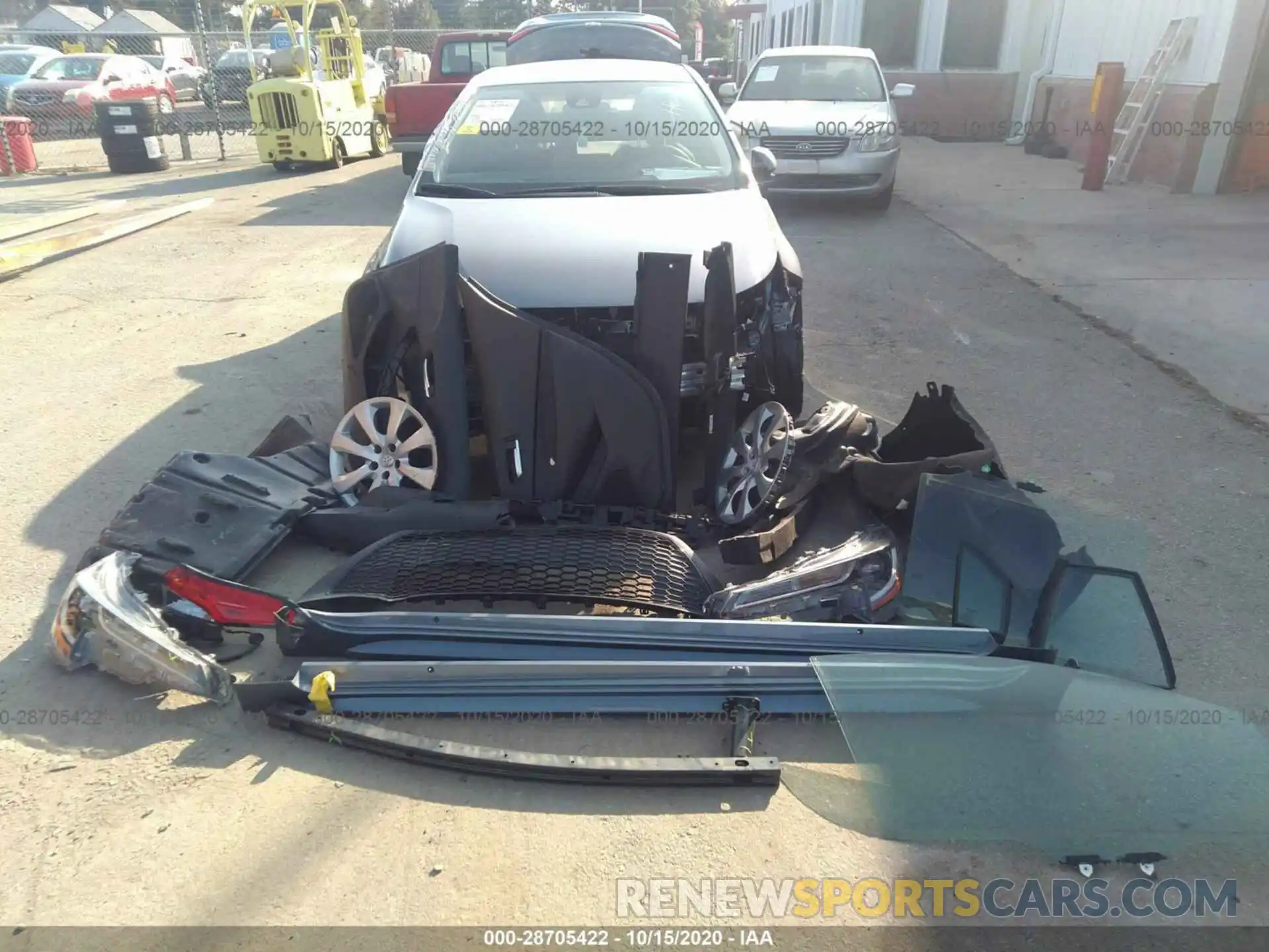 12 Photograph of a damaged car 5YFEPRAE2LP073493 TOYOTA COROLLA 2020