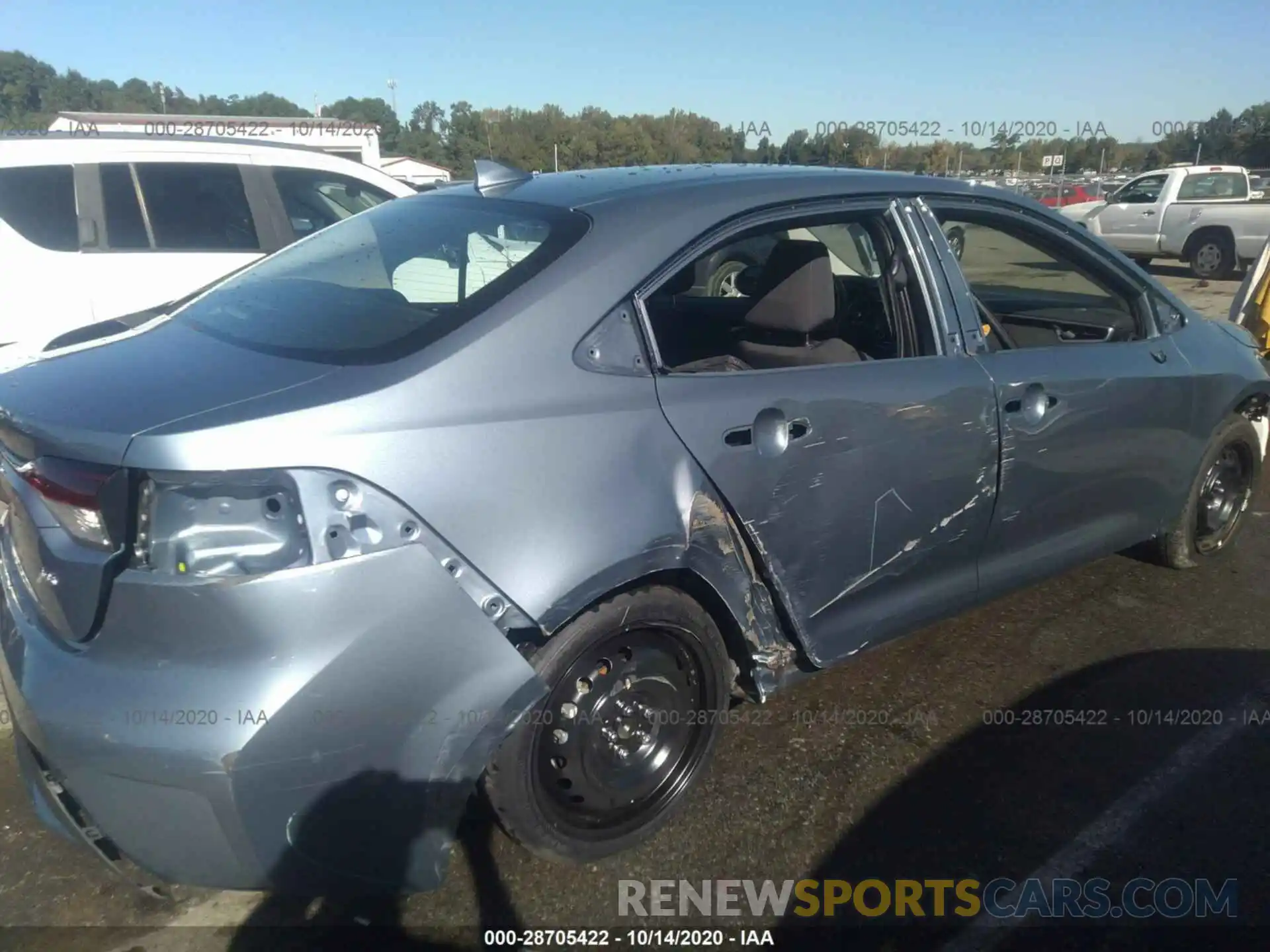 6 Photograph of a damaged car 5YFEPRAE2LP073493 TOYOTA COROLLA 2020