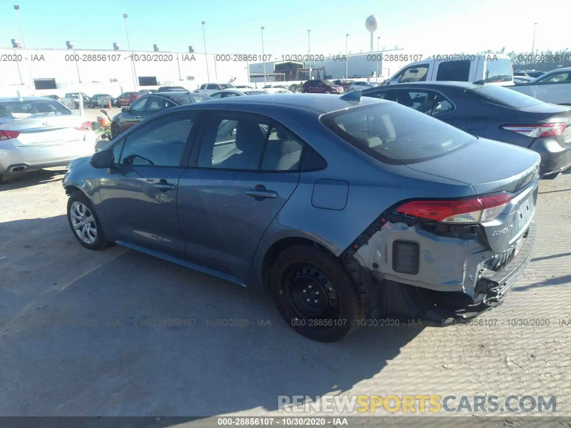 3 Photograph of a damaged car 5YFEPRAE2LP073865 TOYOTA COROLLA 2020