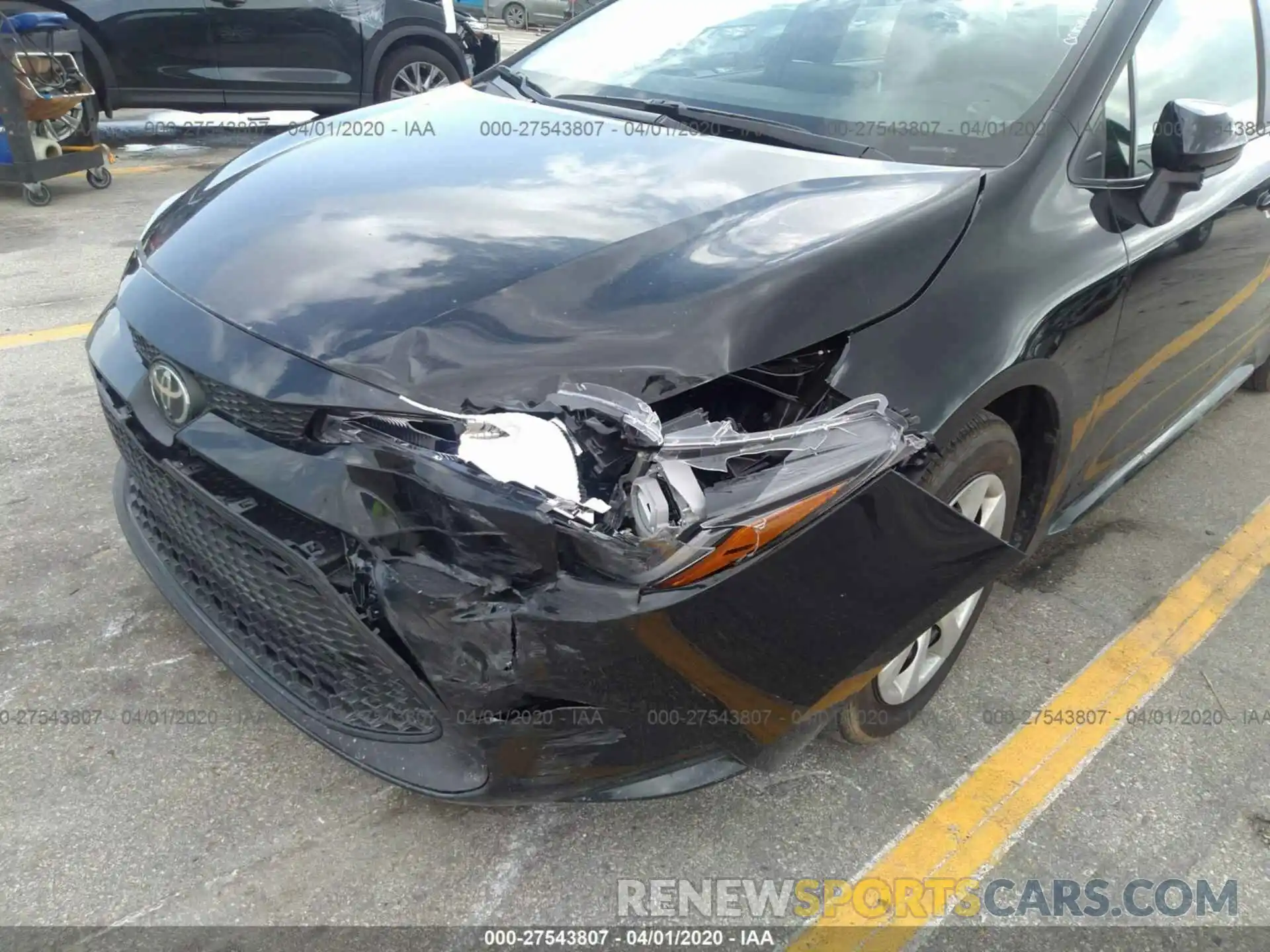 6 Photograph of a damaged car 5YFEPRAE2LP075065 TOYOTA COROLLA 2020