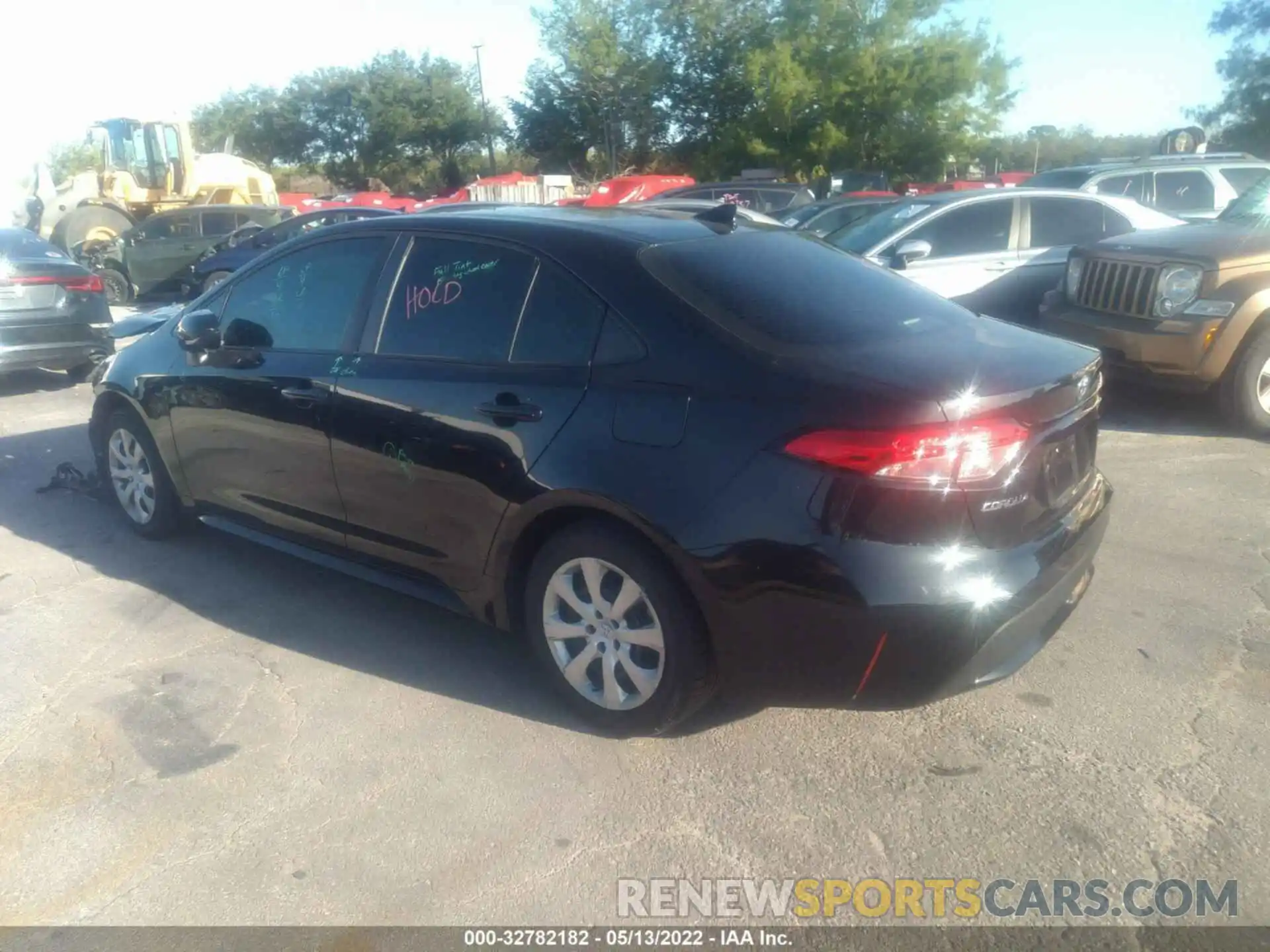 3 Photograph of a damaged car 5YFEPRAE2LP075499 TOYOTA COROLLA 2020