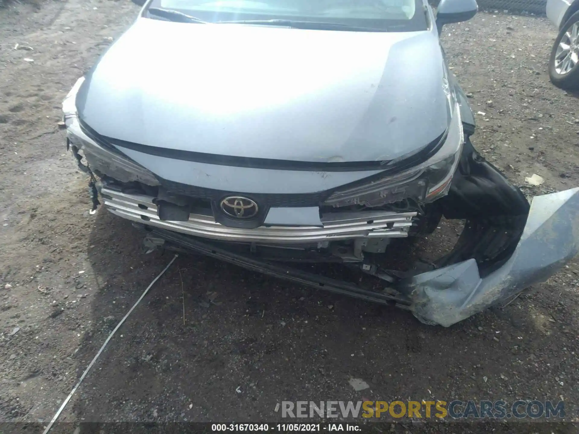 6 Photograph of a damaged car 5YFEPRAE2LP075535 TOYOTA COROLLA 2020