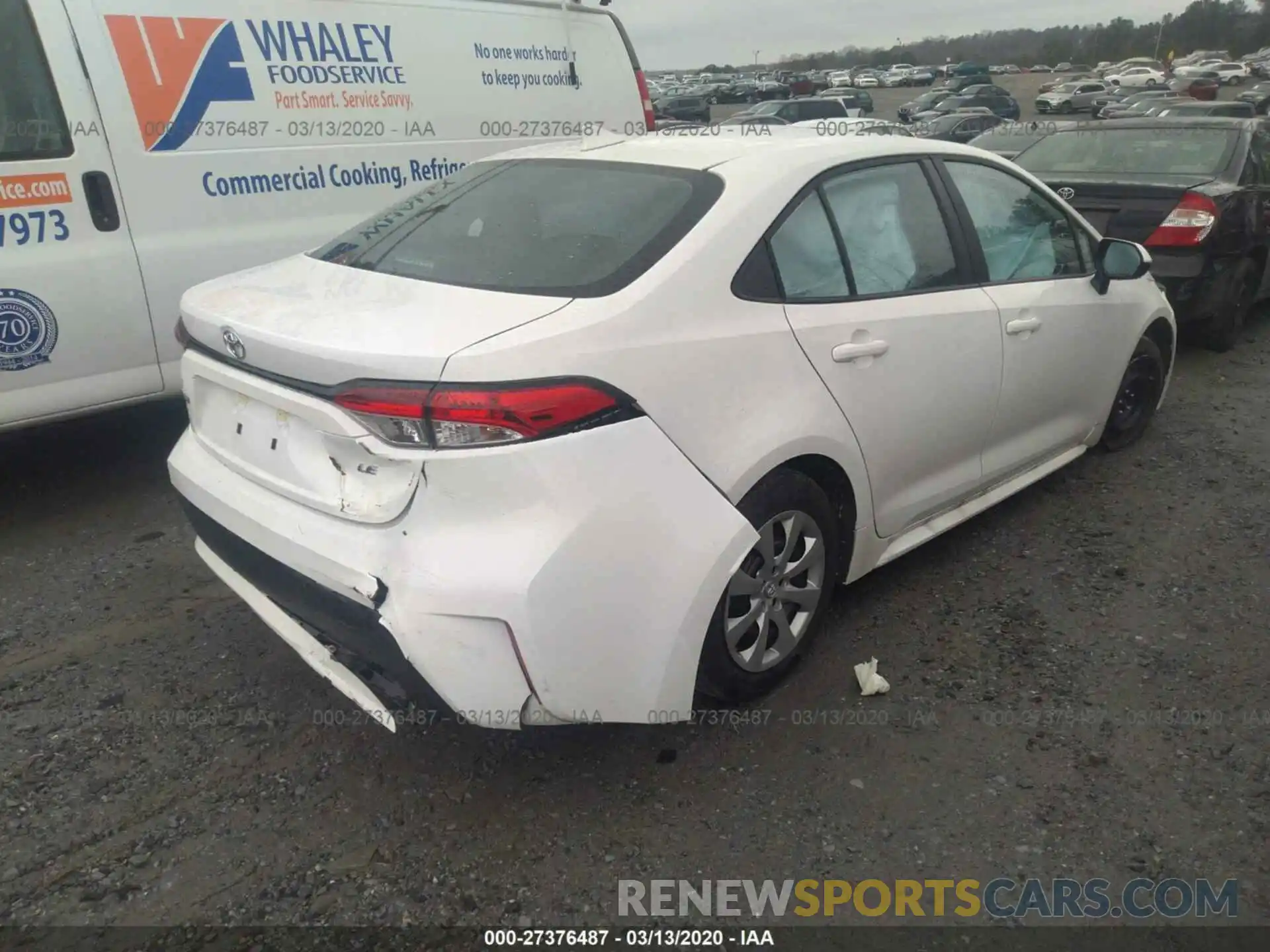 4 Photograph of a damaged car 5YFEPRAE2LP075583 TOYOTA COROLLA 2020