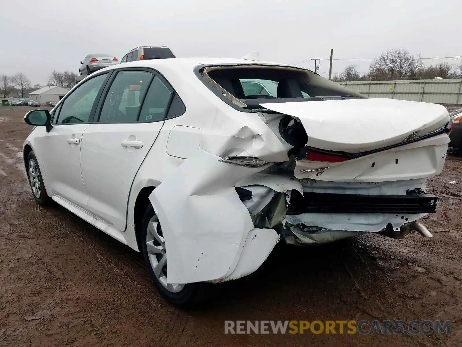 3 Photograph of a damaged car 5YFEPRAE2LP076099 TOYOTA COROLLA 2020