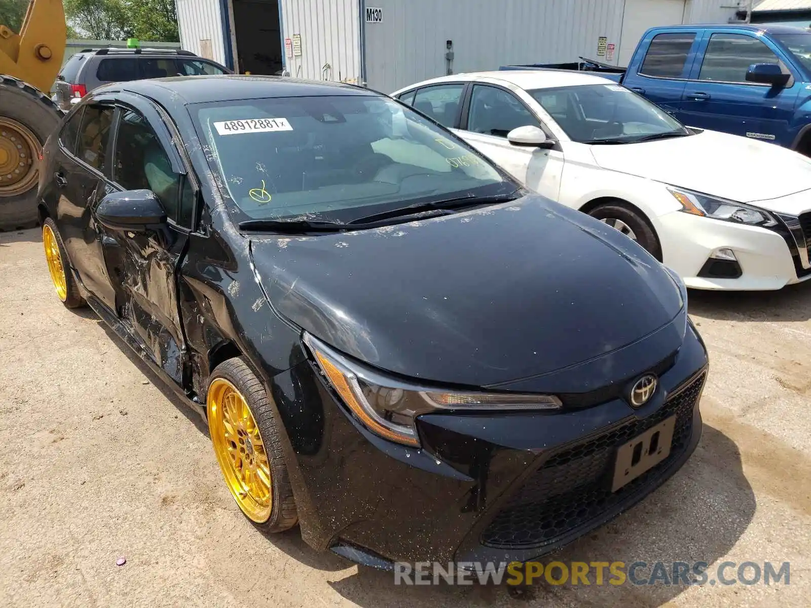 1 Photograph of a damaged car 5YFEPRAE2LP076927 TOYOTA COROLLA 2020