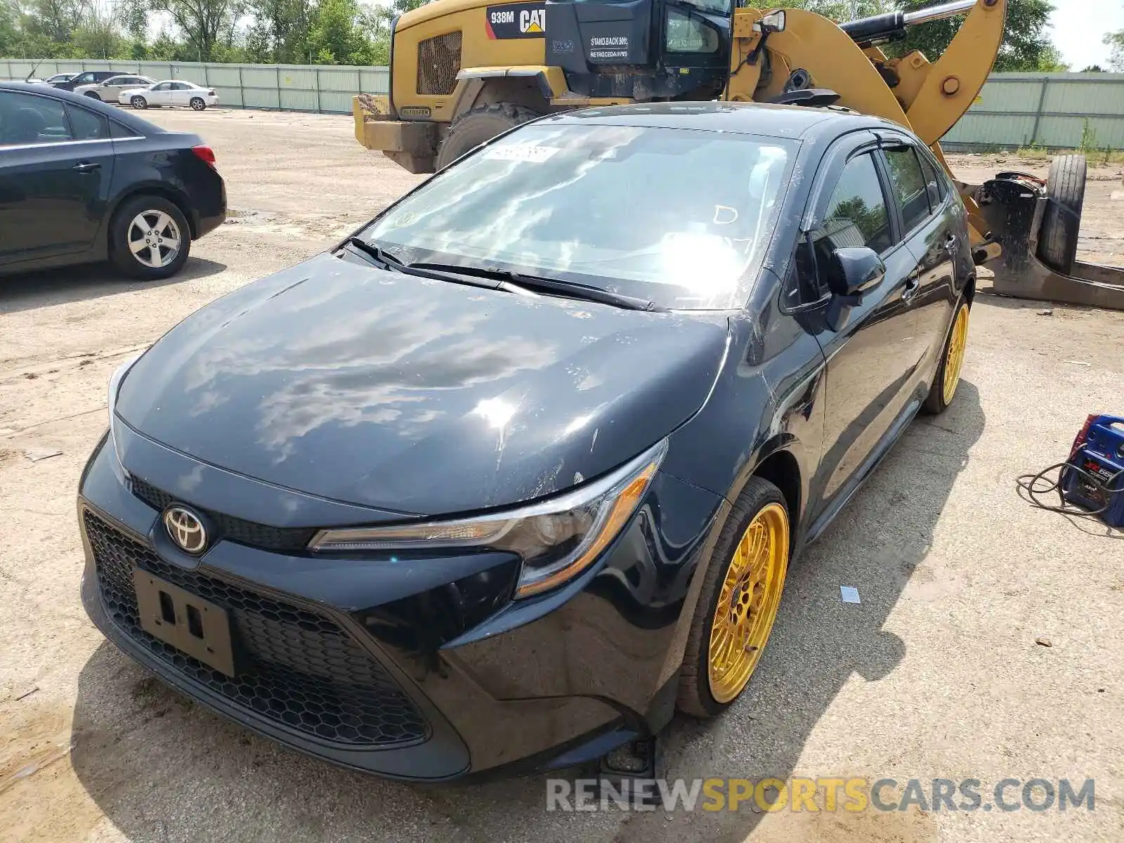 2 Photograph of a damaged car 5YFEPRAE2LP076927 TOYOTA COROLLA 2020