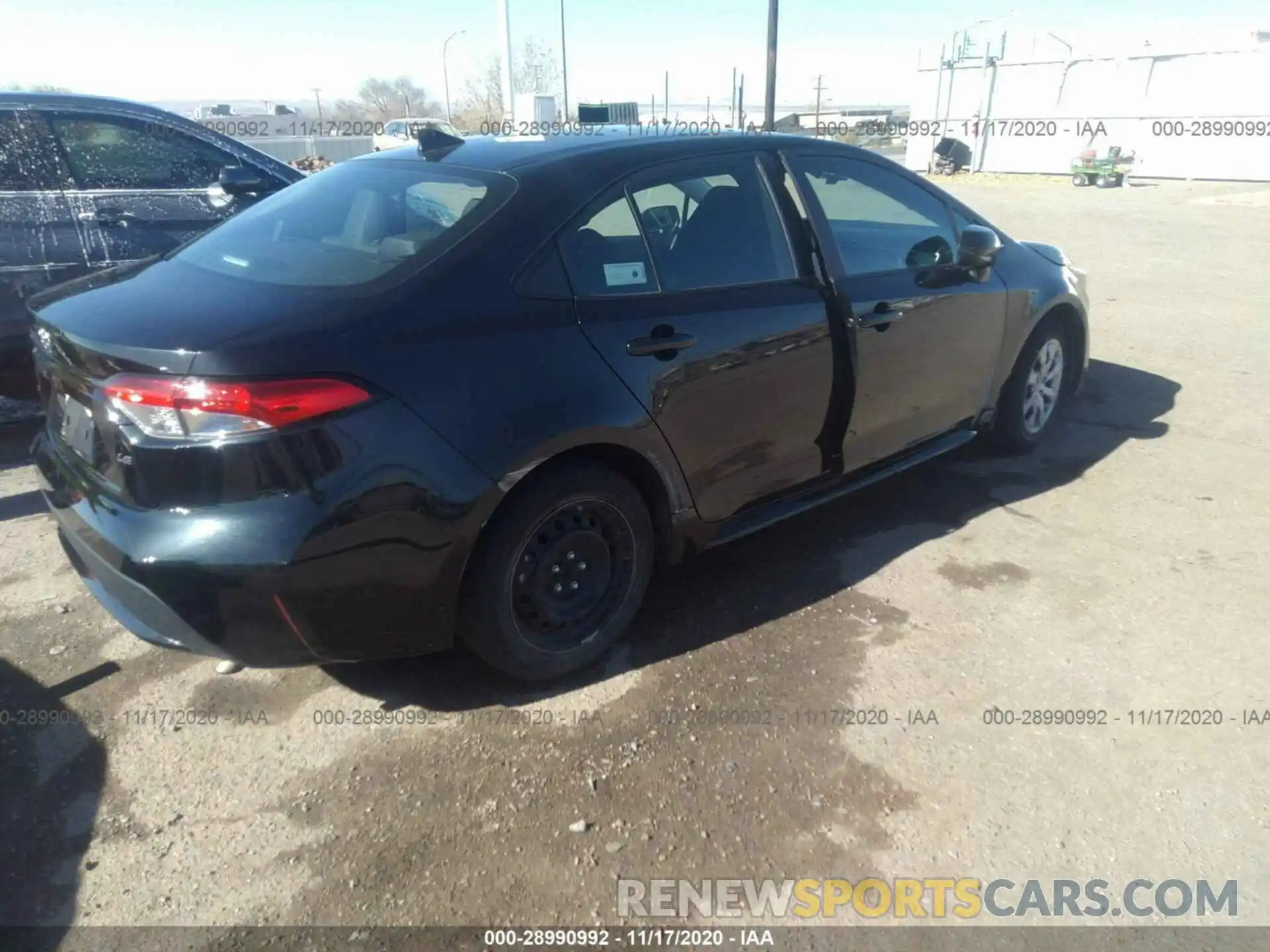 4 Photograph of a damaged car 5YFEPRAE2LP077124 TOYOTA COROLLA 2020