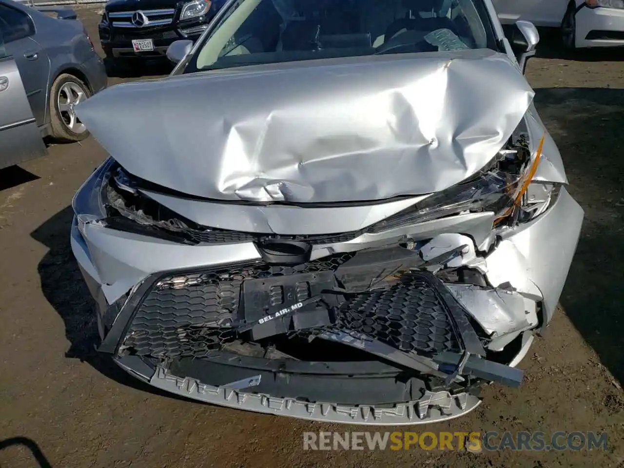 9 Photograph of a damaged car 5YFEPRAE2LP077883 TOYOTA COROLLA 2020