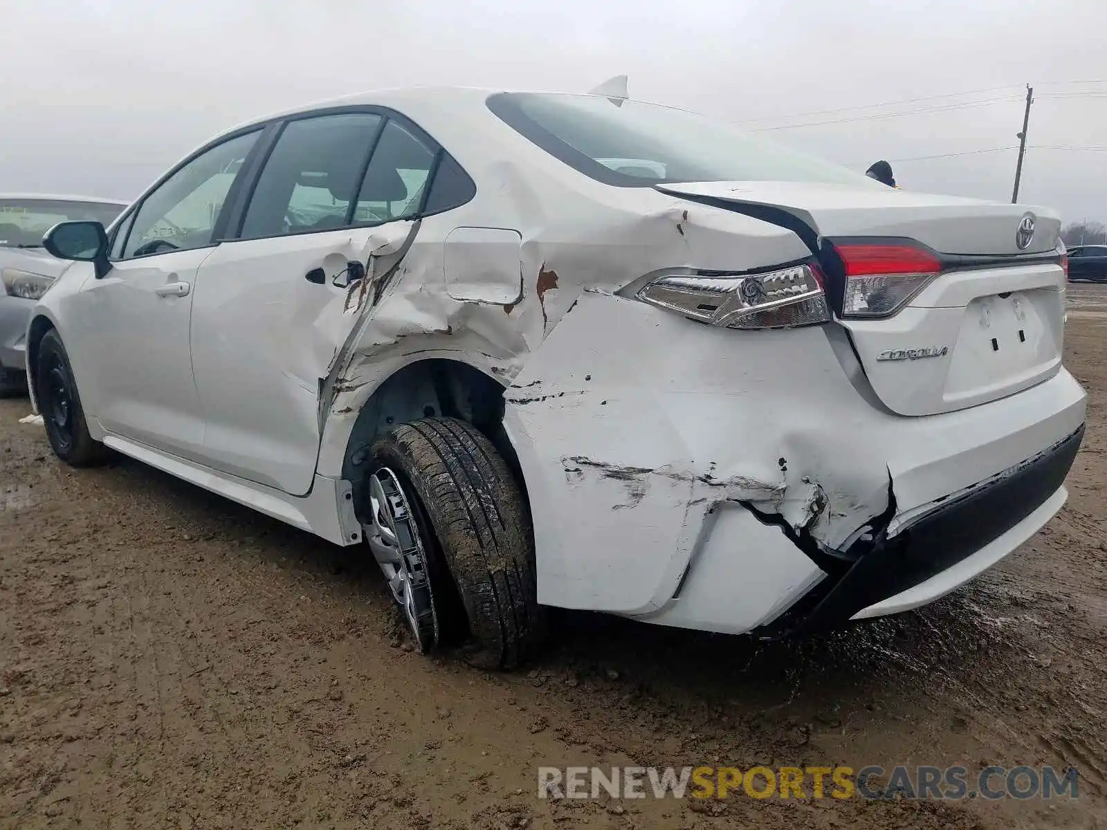 3 Photograph of a damaged car 5YFEPRAE2LP078029 TOYOTA COROLLA 2020