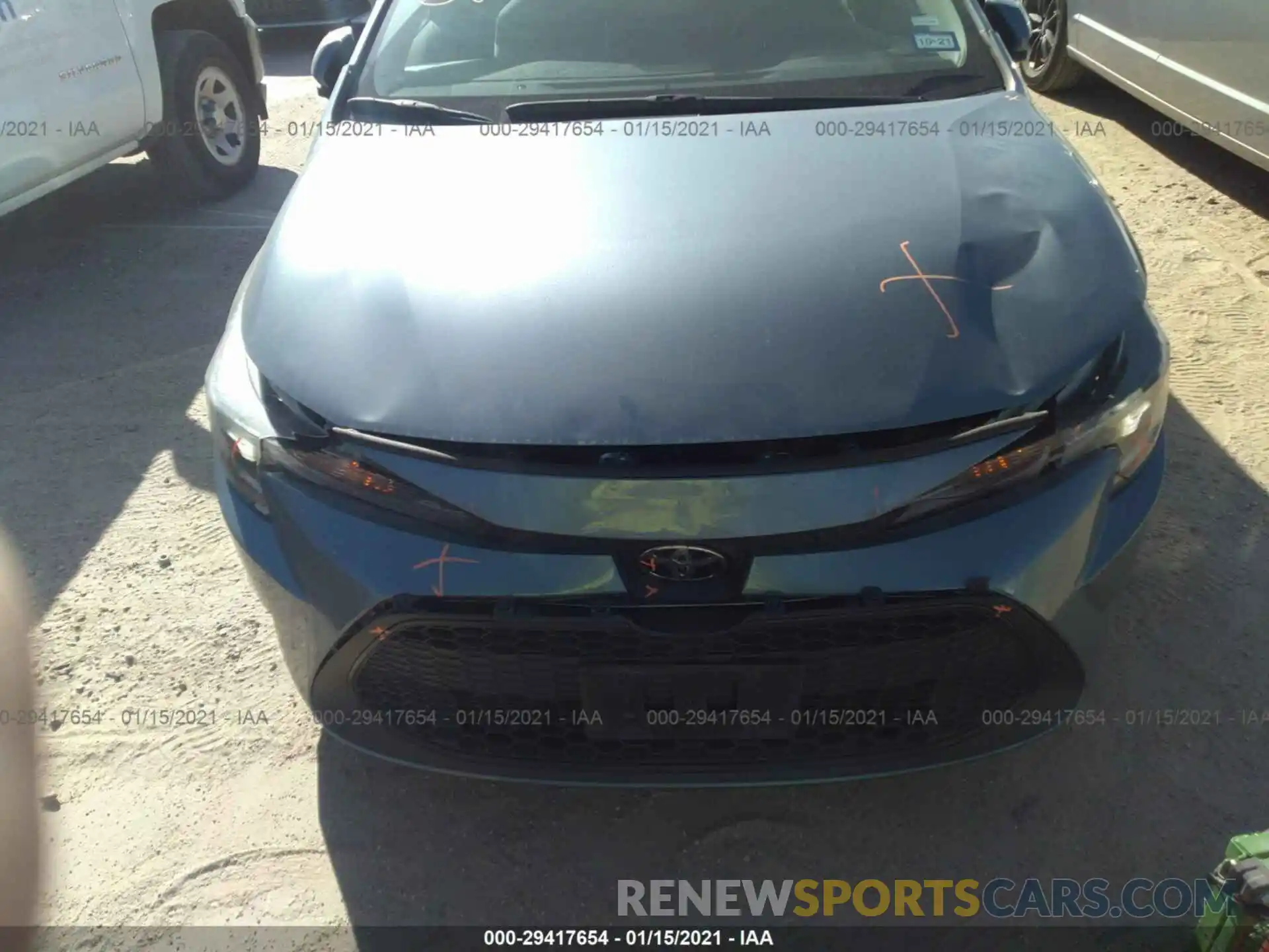 6 Photograph of a damaged car 5YFEPRAE2LP078449 TOYOTA COROLLA 2020