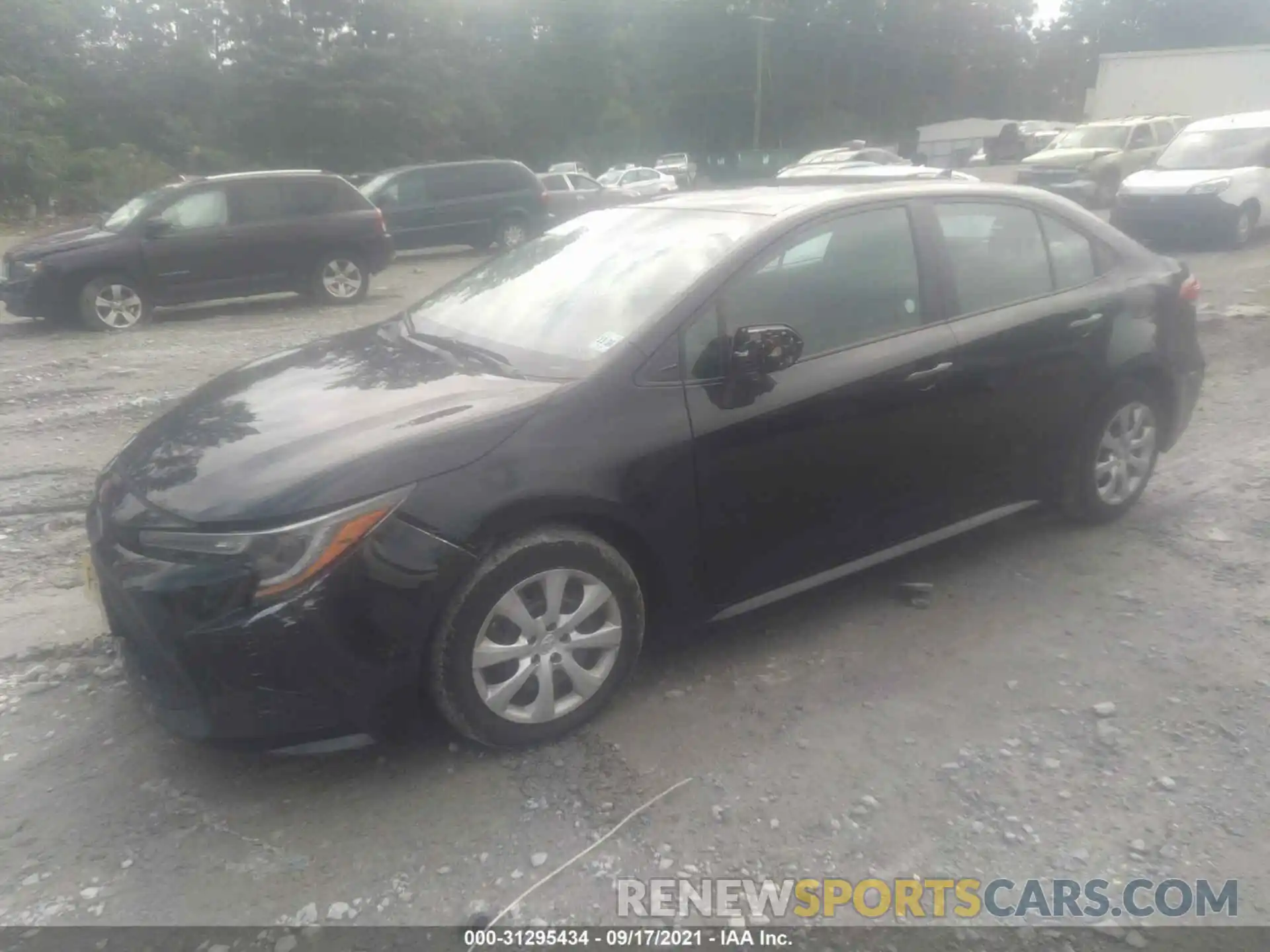 2 Photograph of a damaged car 5YFEPRAE2LP078757 TOYOTA COROLLA 2020