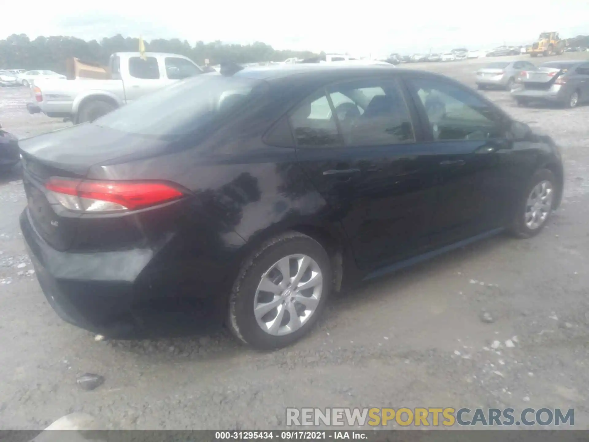 4 Photograph of a damaged car 5YFEPRAE2LP078757 TOYOTA COROLLA 2020