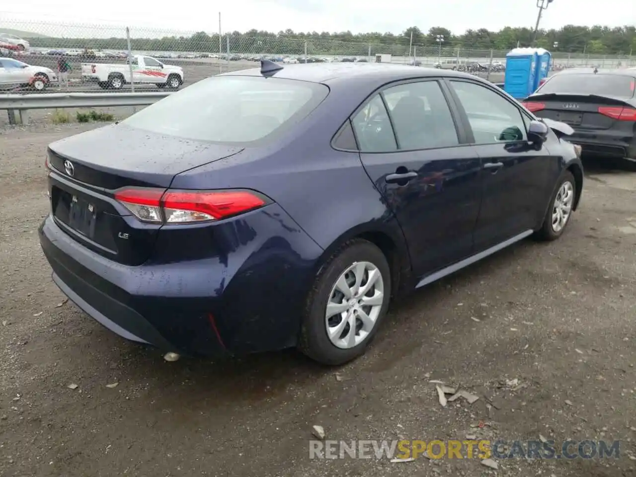 4 Photograph of a damaged car 5YFEPRAE2LP079567 TOYOTA COROLLA 2020