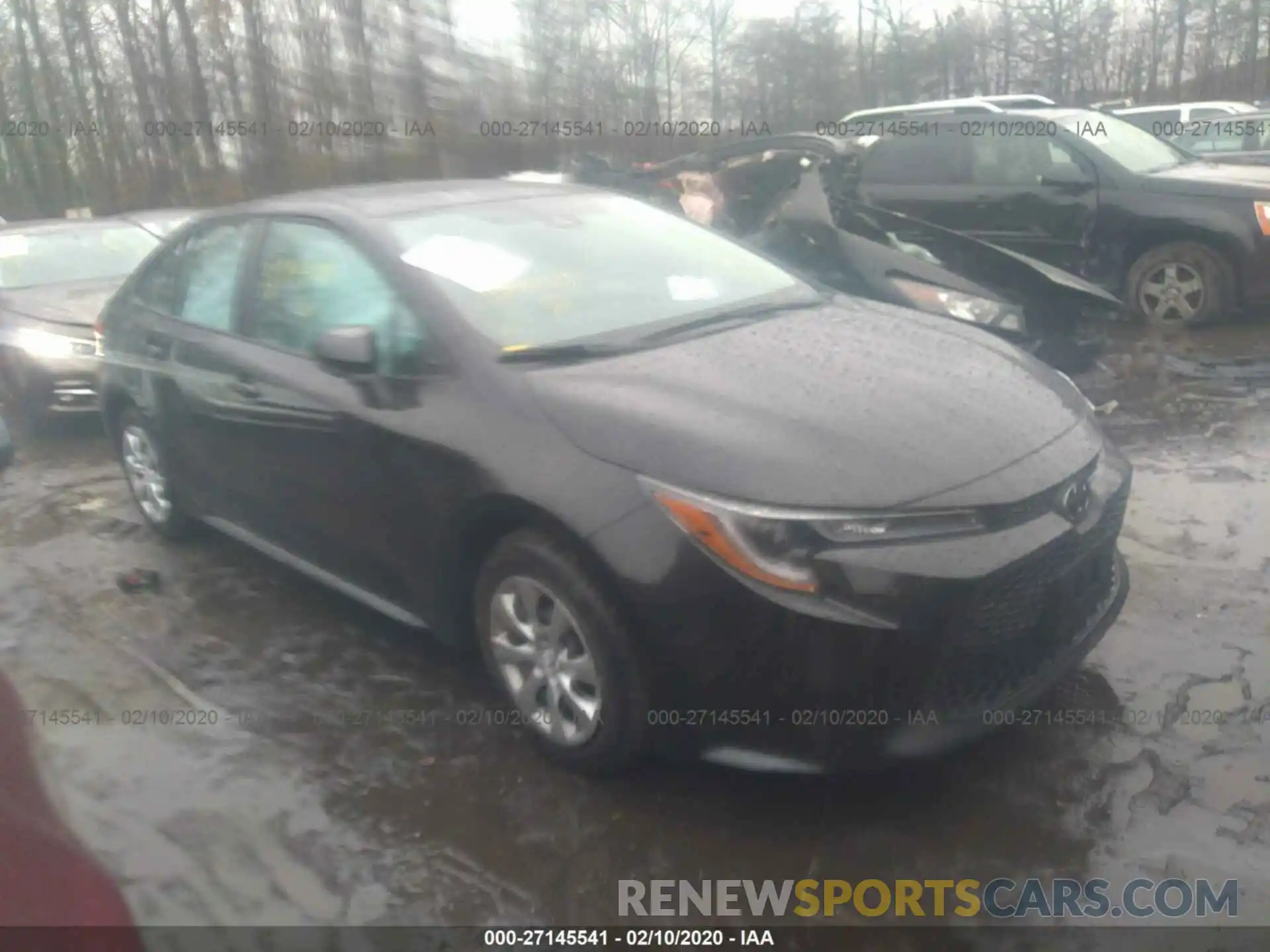 1 Photograph of a damaged car 5YFEPRAE2LP079858 TOYOTA COROLLA 2020