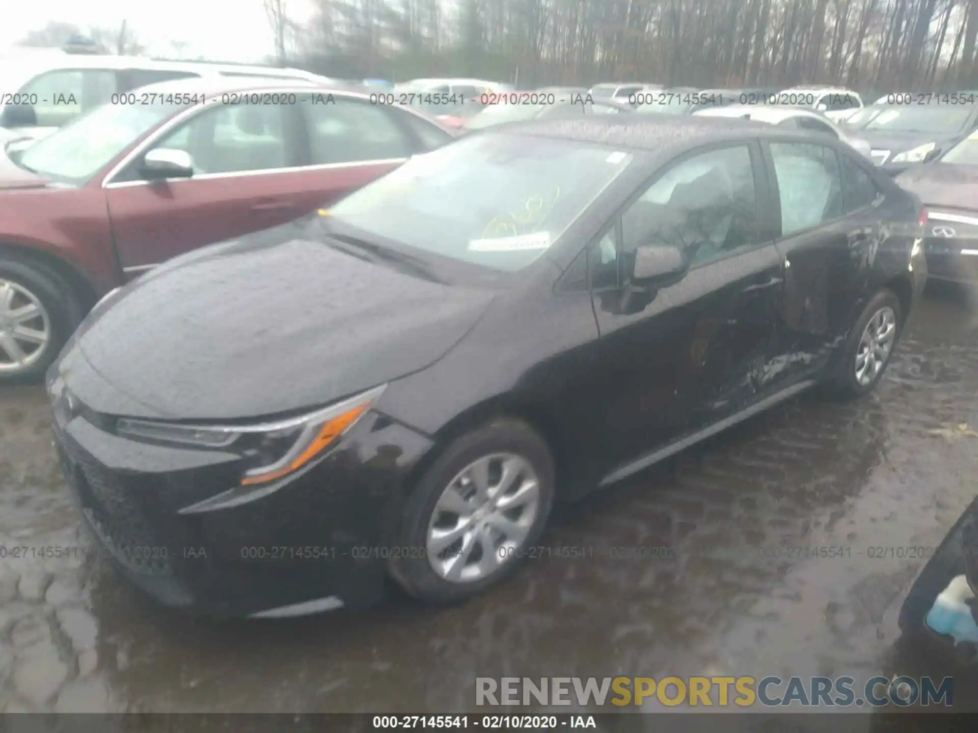 2 Photograph of a damaged car 5YFEPRAE2LP079858 TOYOTA COROLLA 2020