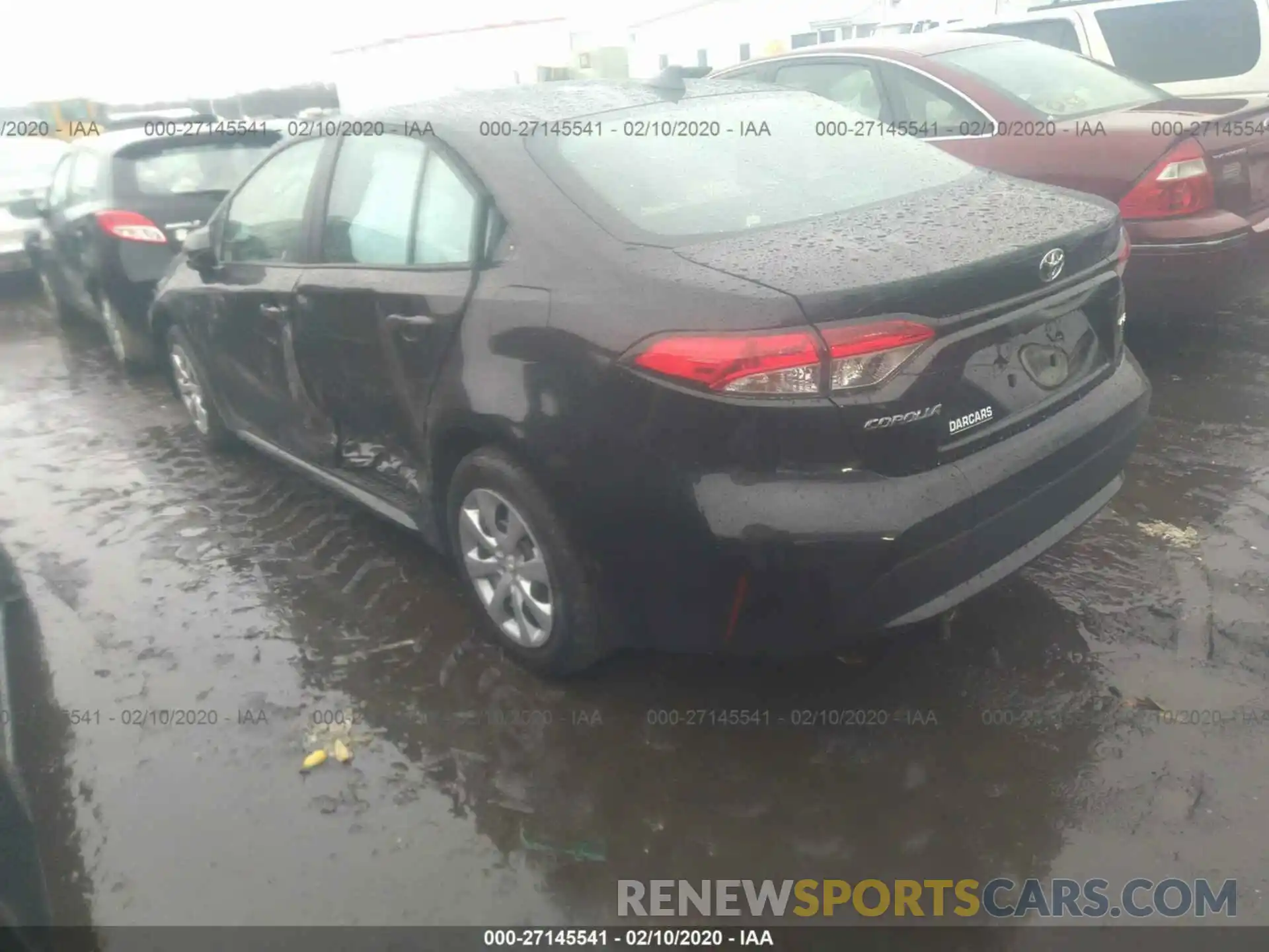 3 Photograph of a damaged car 5YFEPRAE2LP079858 TOYOTA COROLLA 2020