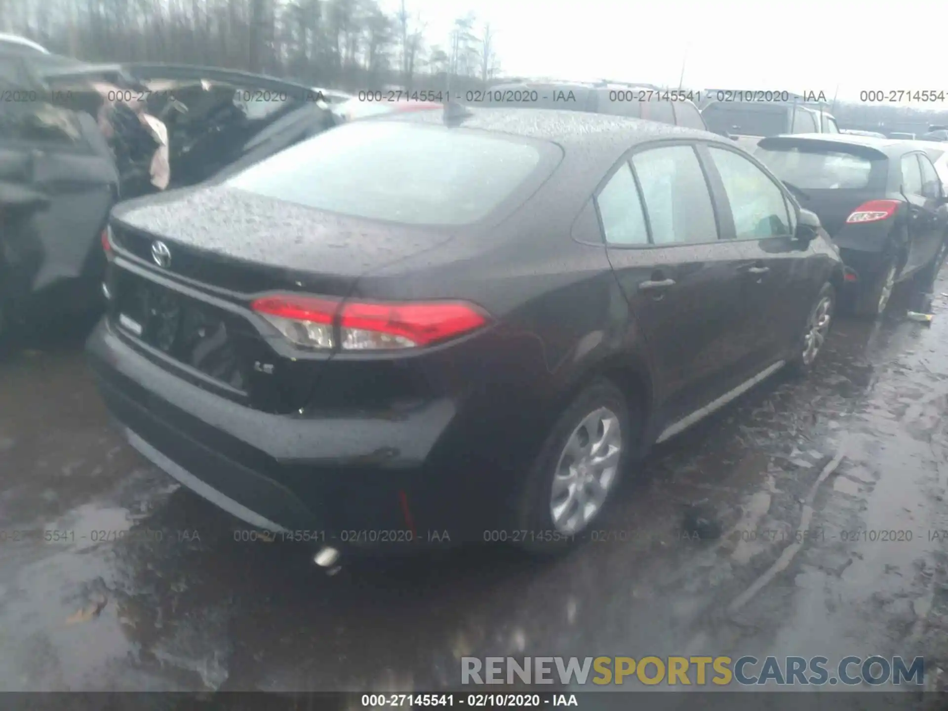 4 Photograph of a damaged car 5YFEPRAE2LP079858 TOYOTA COROLLA 2020