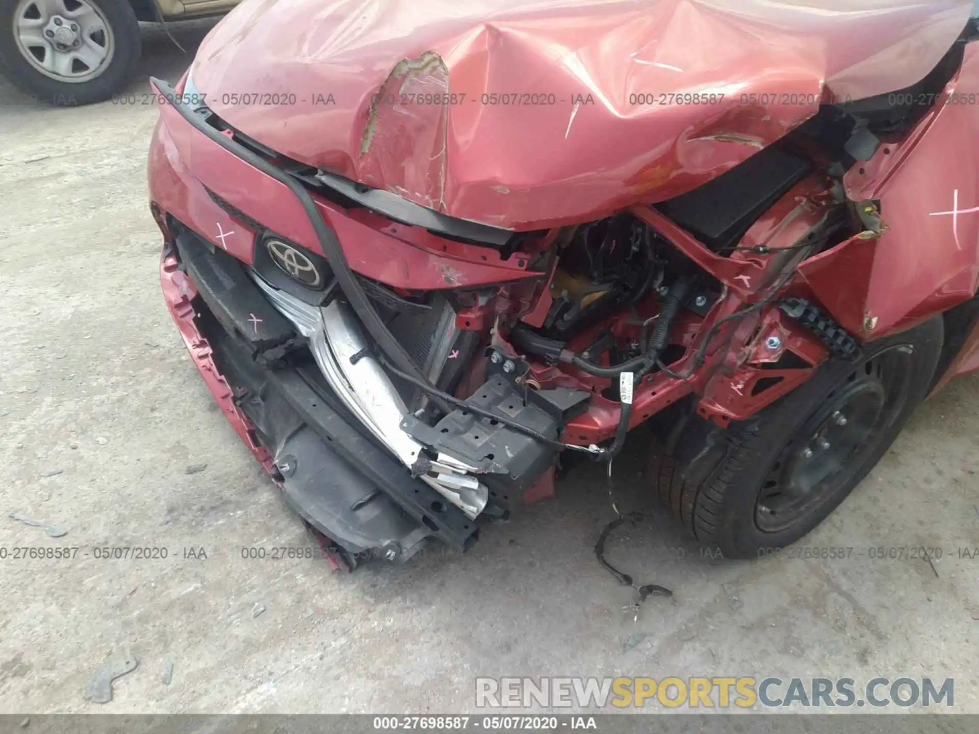 6 Photograph of a damaged car 5YFEPRAE2LP079861 TOYOTA COROLLA 2020