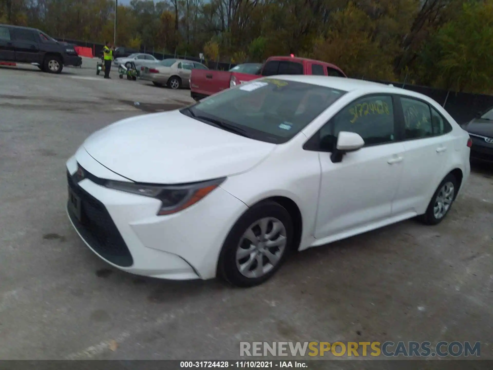 2 Photograph of a damaged car 5YFEPRAE2LP080363 TOYOTA COROLLA 2020