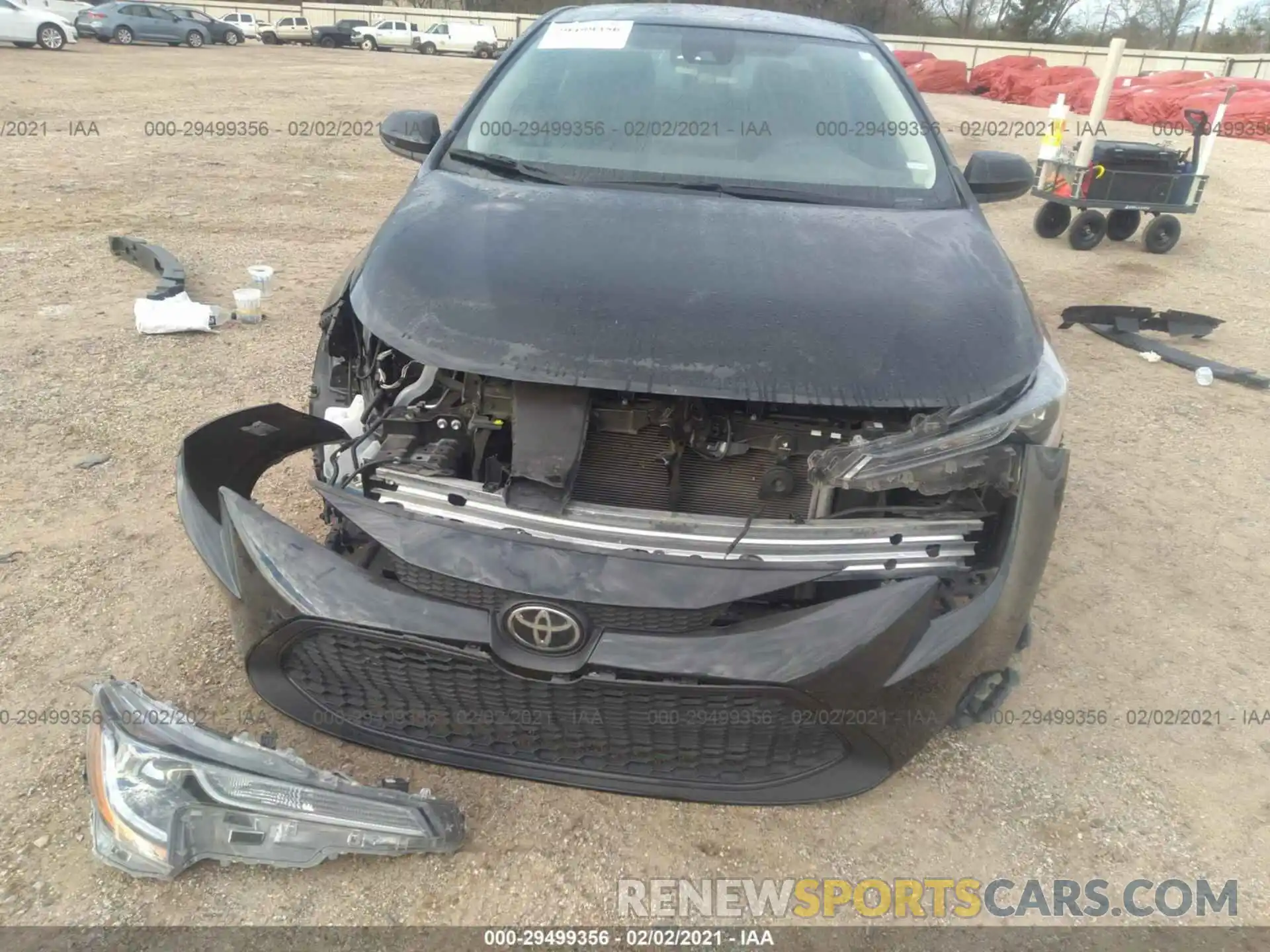 12 Photograph of a damaged car 5YFEPRAE2LP083151 TOYOTA COROLLA 2020