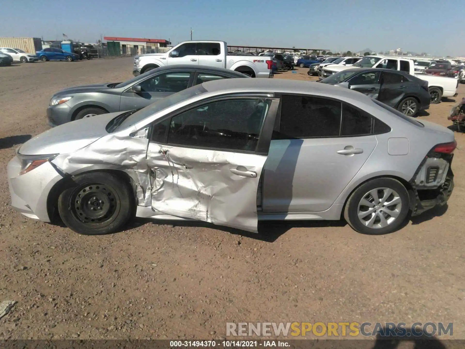 6 Photograph of a damaged car 5YFEPRAE2LP084221 TOYOTA COROLLA 2020