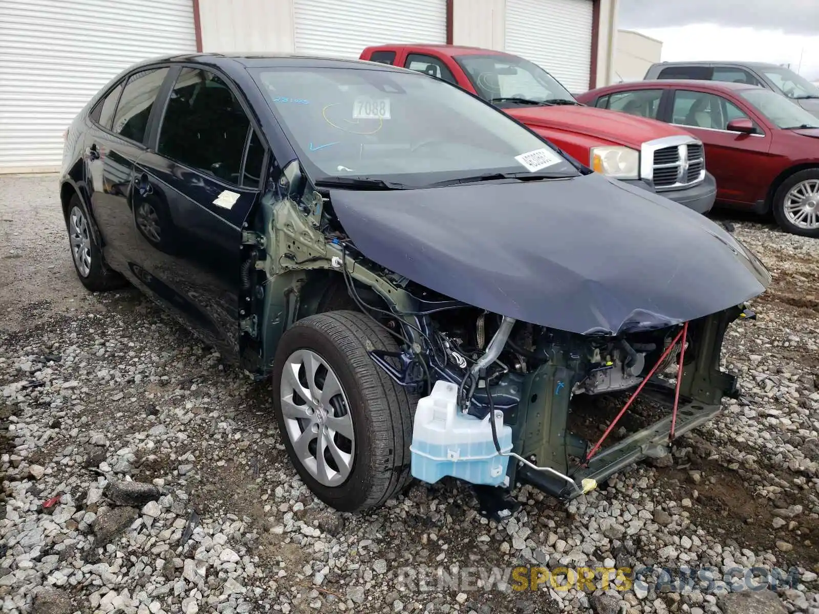 1 Photograph of a damaged car 5YFEPRAE2LP086003 TOYOTA COROLLA 2020