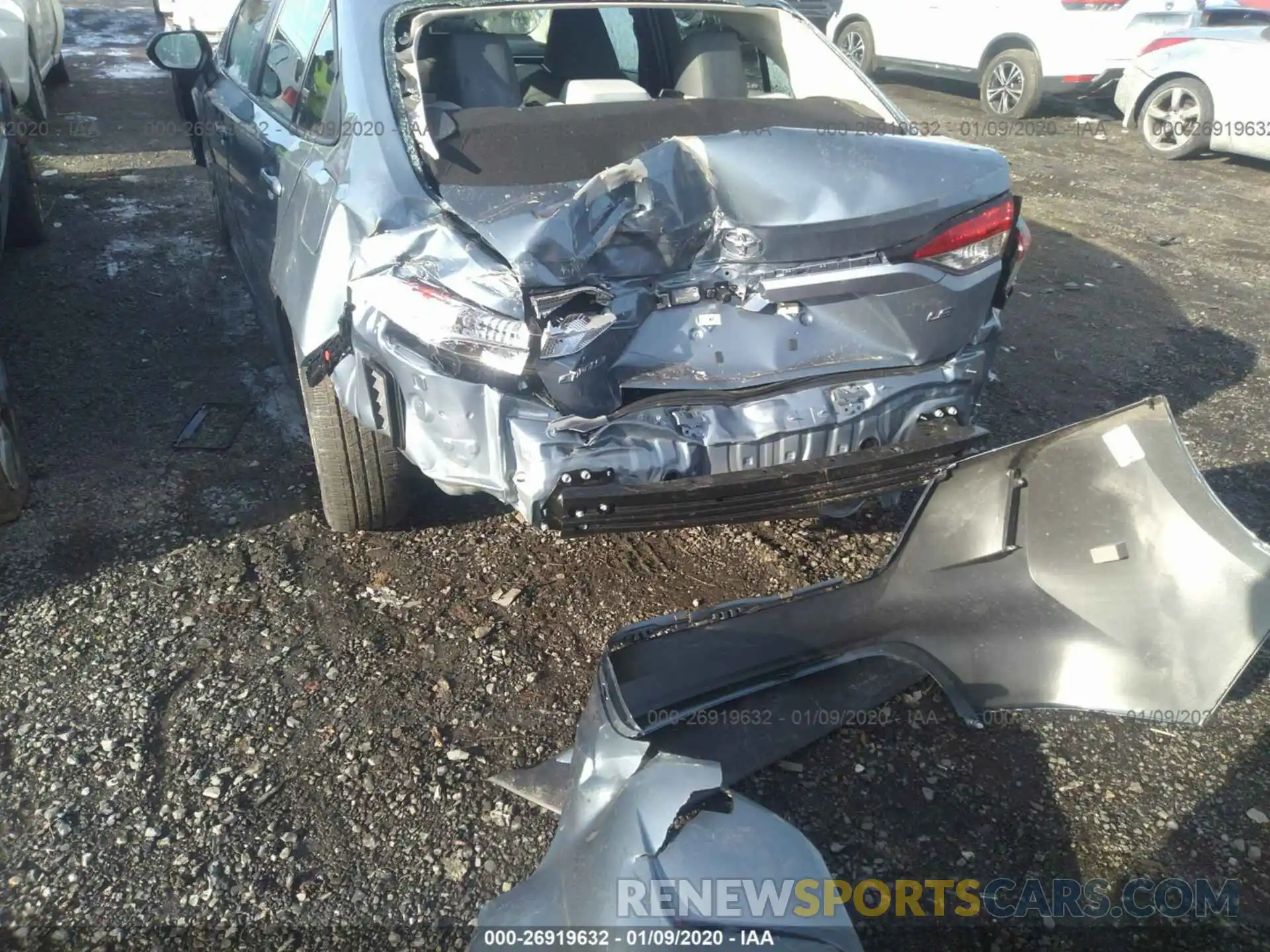 6 Фотография поврежденного автомобиля 5YFEPRAE2LP086101 TOYOTA COROLLA 2020